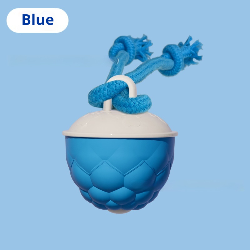 Smart Bite-Resistant Dog Toy Ball With Teeth-Grinding And Sound-Producing Features