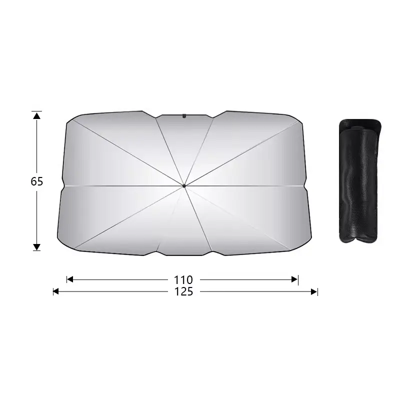 Summer Car Sunshade Sun Protection Heat Insulation Windshield Visor