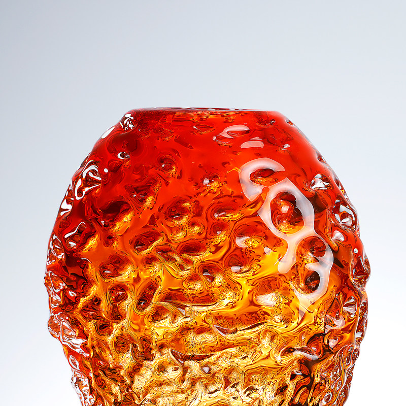 Modern Light Luxury Glass Vase