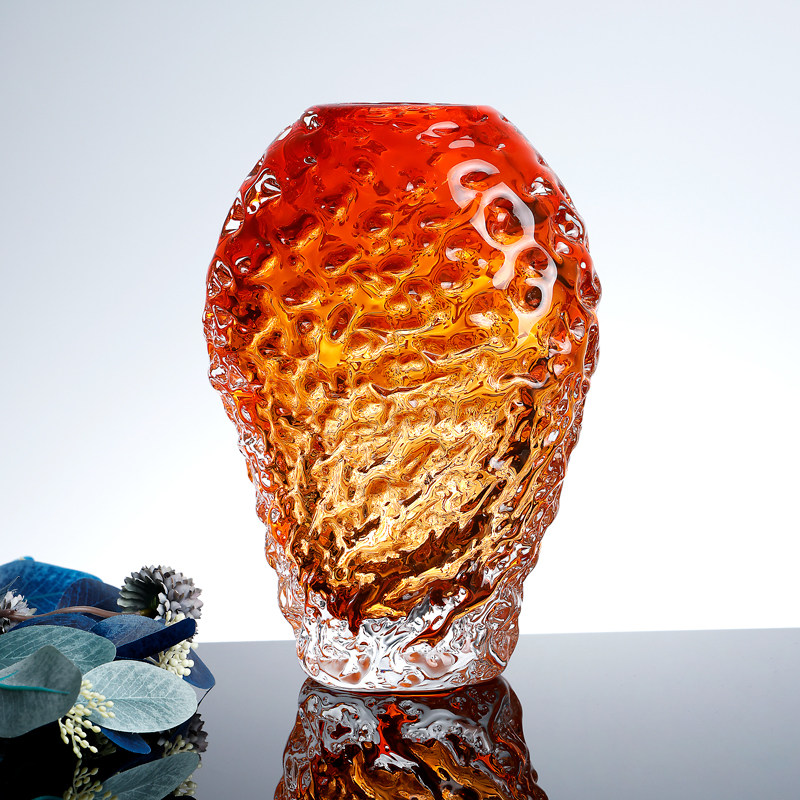 Modern Light Luxury Glass Vase
