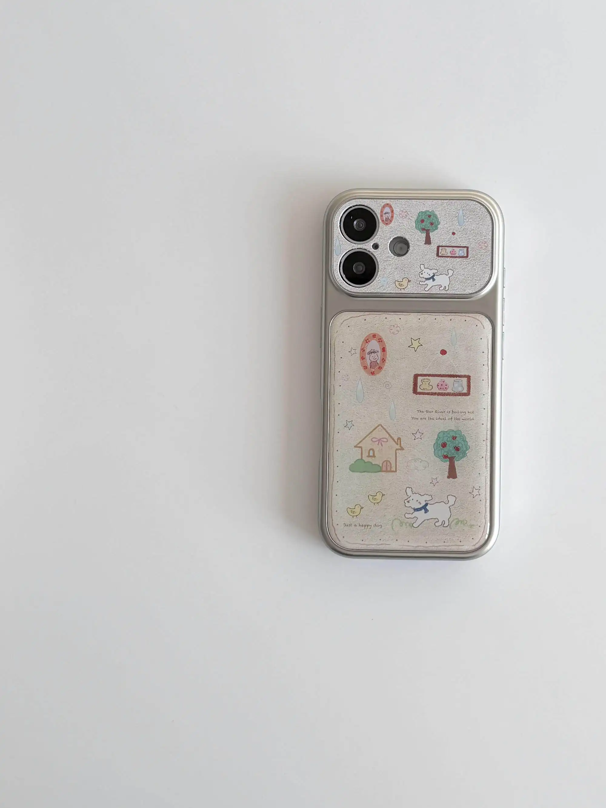 Phone Cases Featuring Soft Cute And Fun Illustrations