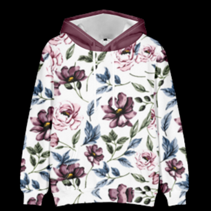 Mens Cozy Loose-fitting Hooded Sweatshirt For Fall And Winter