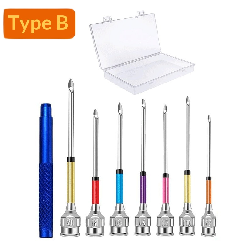 All-Model Embroidery Punch Needle Tool Set With Easy-Replaceable Heads