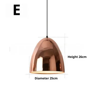 Restaurant Clothing Store And Bar Semi-circular Pendant