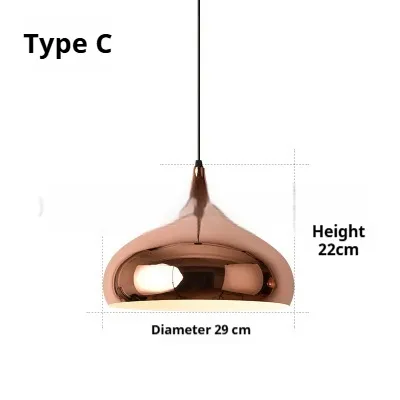 Restaurant Clothing Store And Bar Semi-circular Pendant