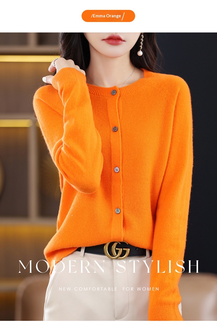 Osmanthus Needle Knit Cardigan For Women New AutumnWinter Korean-Style Design 87e8ece4 Acbd 49cc 9fde 59e95185e514 Trans