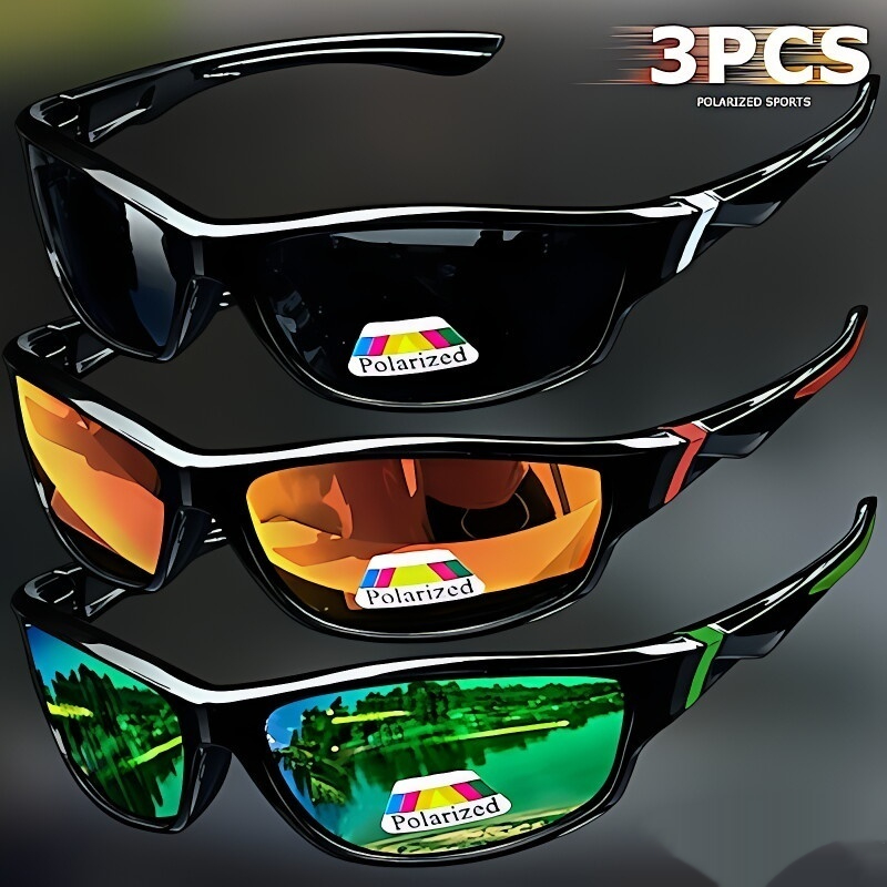Colorful Outdoor Cycling Polarized Sunglasses For Biking And Driving