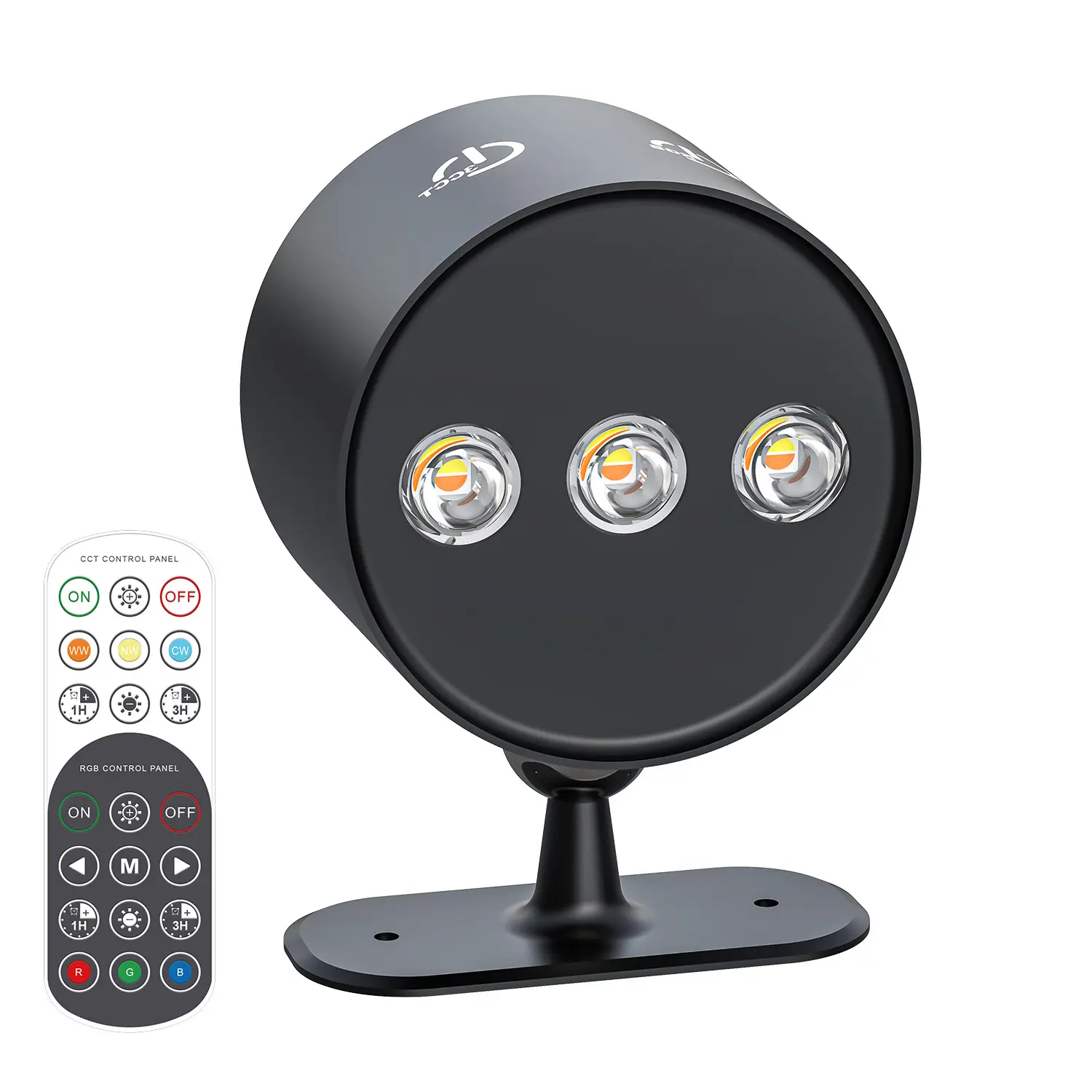 15-inch Remote-Controlled Magnet-Attached Indoor Spotlight