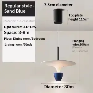 UFO Pendant Light For A Raising