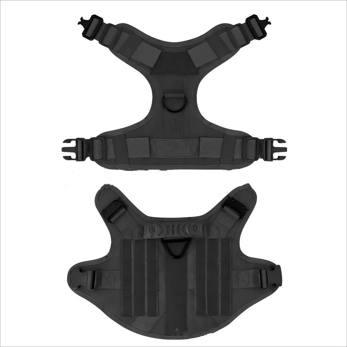 Tactical Dog Vest For Medium To Large Pets Quick-release Design Ideal For Training And Outdoor Use With Big Dogs