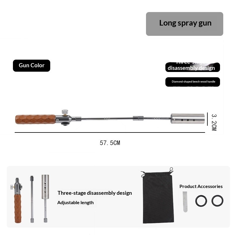 Outdoor Portable Detachable Spray Gun Made Of Stainless Steel For Home Use