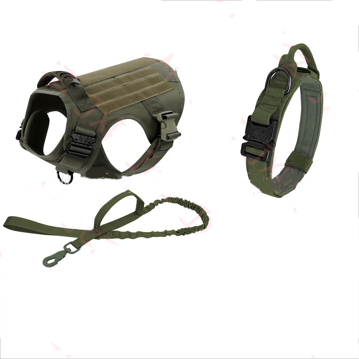 Tactical Dog Vest For Medium To Large Pets Quick-release Design Ideal For Training And Outdoor Use With Big Dogs