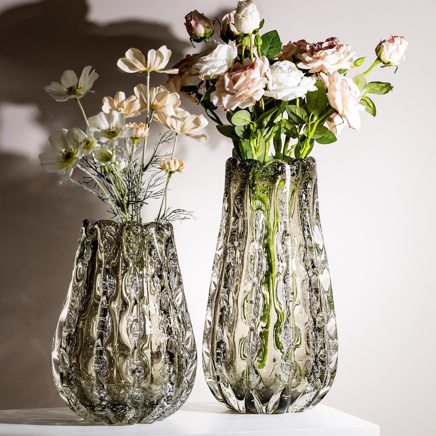 High-end Light-luxury Exquisite Art Glass Vase For The Home