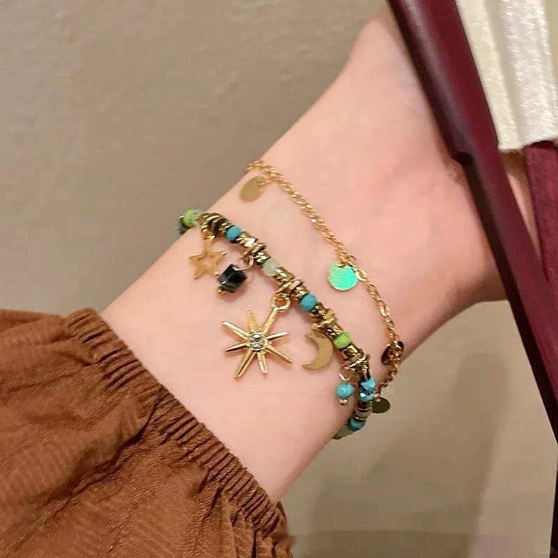 Affordable Luxury Niche Design Ethnic-style Minimalist Vintage Bracelet