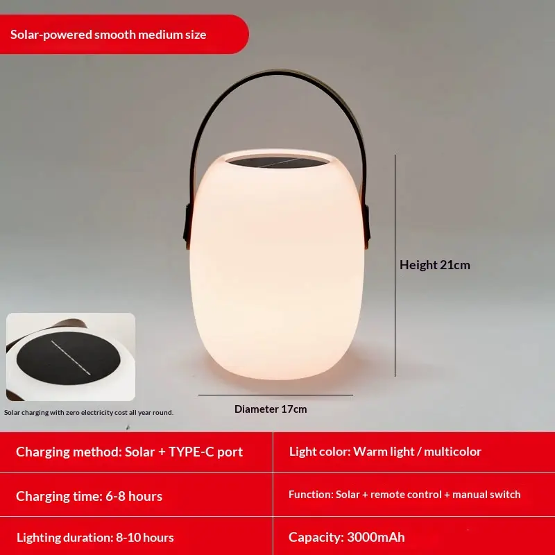 Portable Outdoor Solar Yard Light For Charging