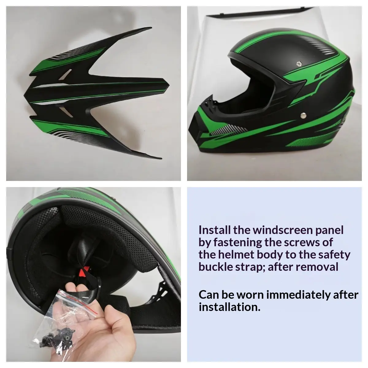 Yamamoto Off-Road Racing AM Mountain Bike Full-Coverage Off-Road Helmet