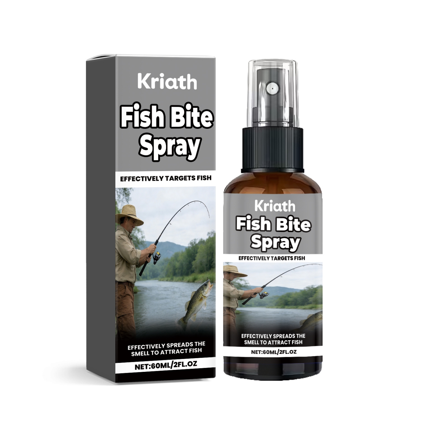 Portable And Easy-to-hook Fish Attractant