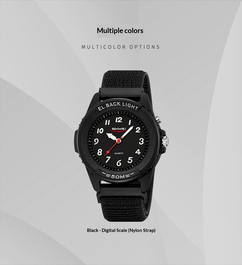 Skmei 2443 Trendy Luminous Water-resistant Quartz watch for Men