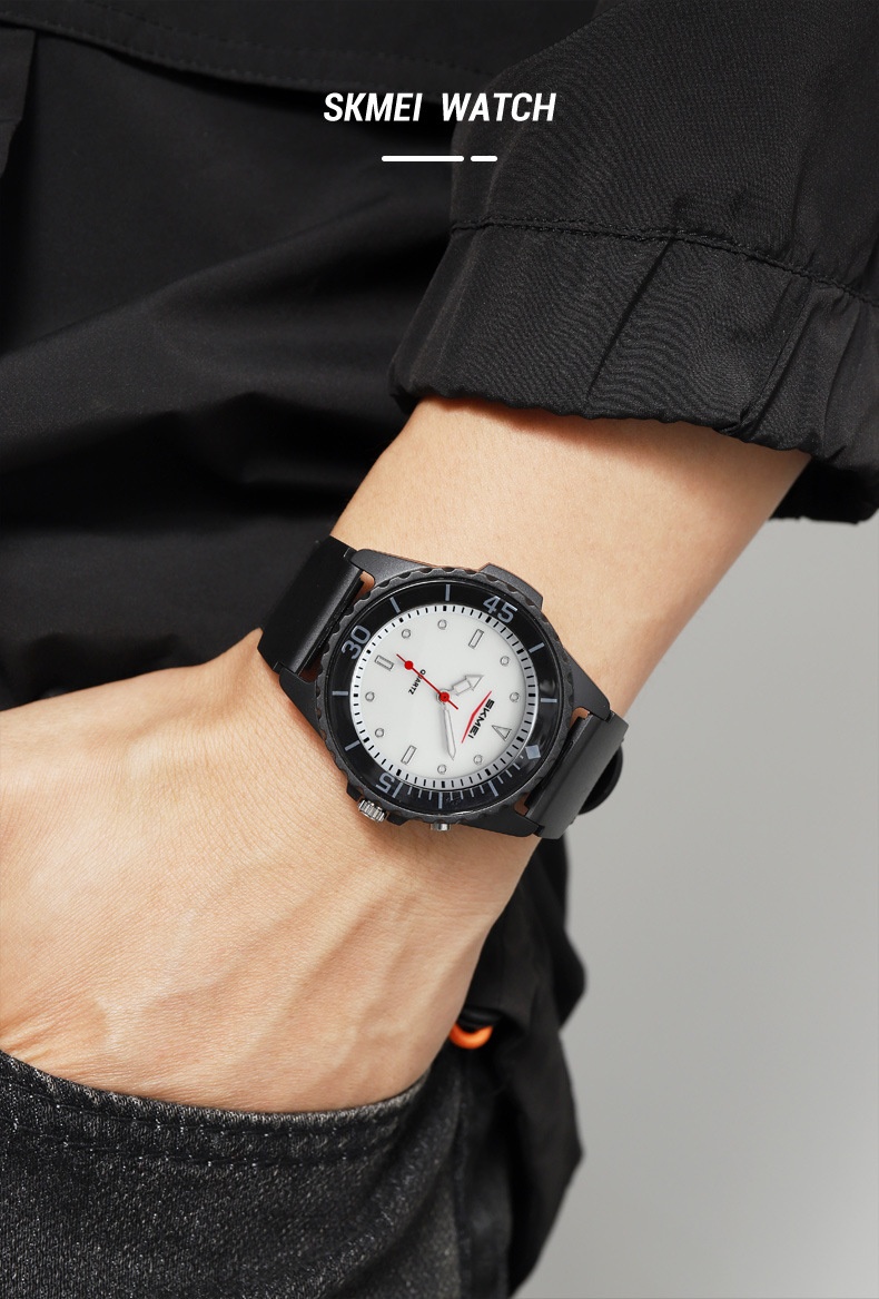 Skmei 2443 Trendy Luminous Water-resistant Quartz watch for Men