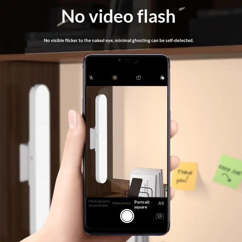 LED Smart Remote-controlled Wall-mounted Desk Lamp With Eye-care Stickers