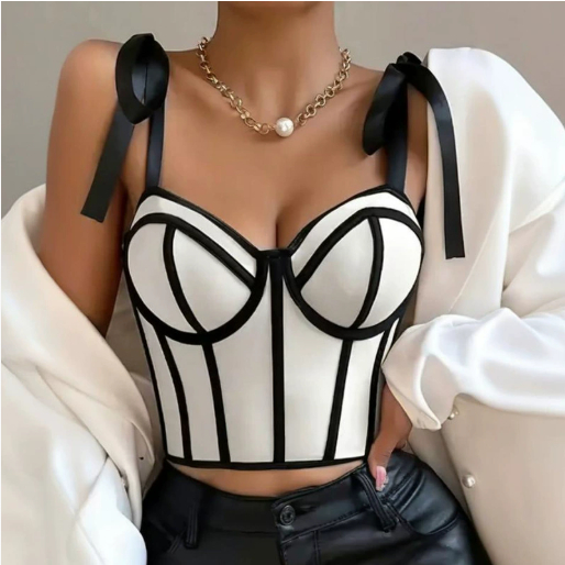Women's Fashion Personality Bandage Camisole - Image 3