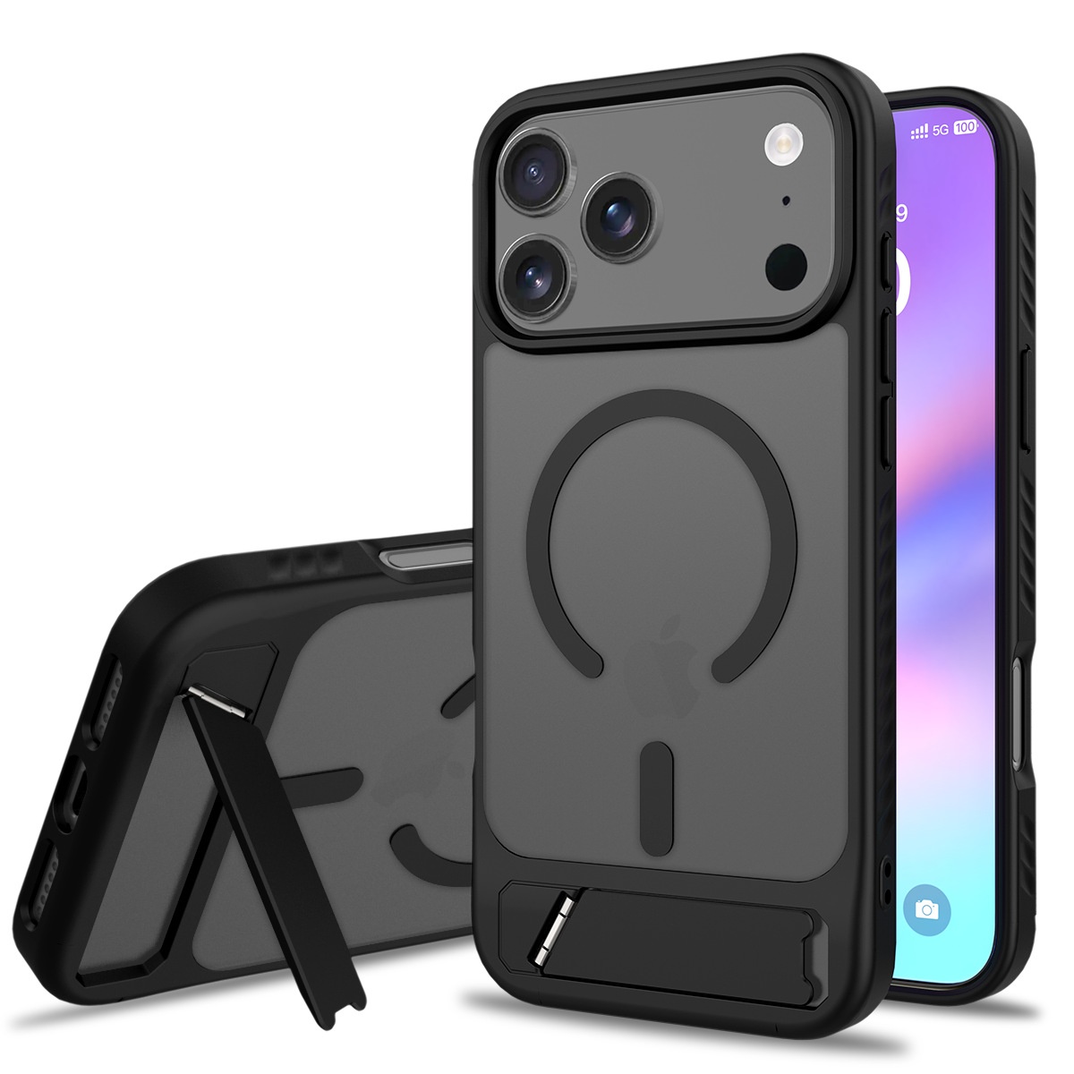 Magnetic Skin-Feel Stand Phone Case