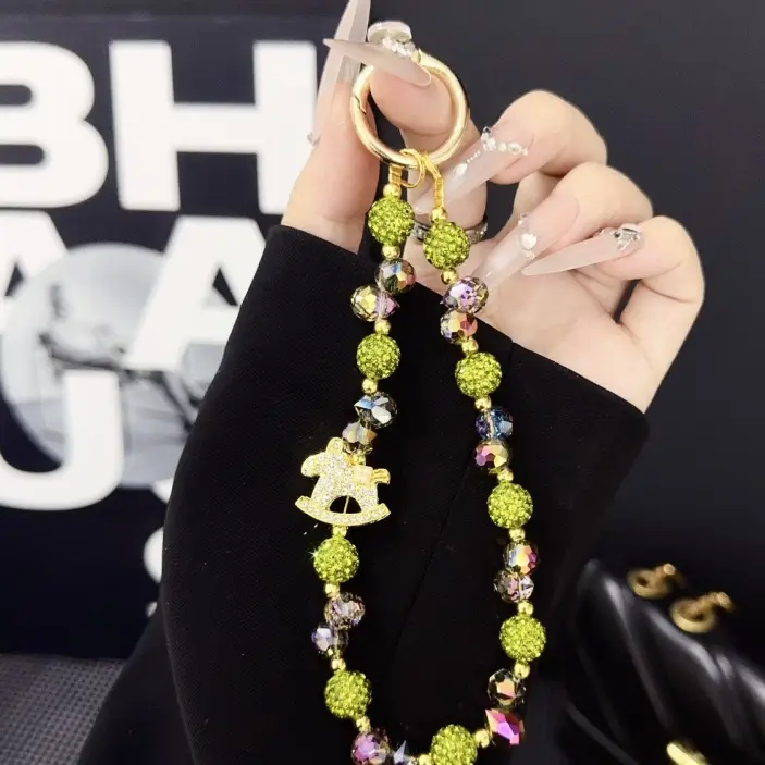 Light-luxury Rhinestone Instagram-style Crystal Handmade Beaded Bracelet