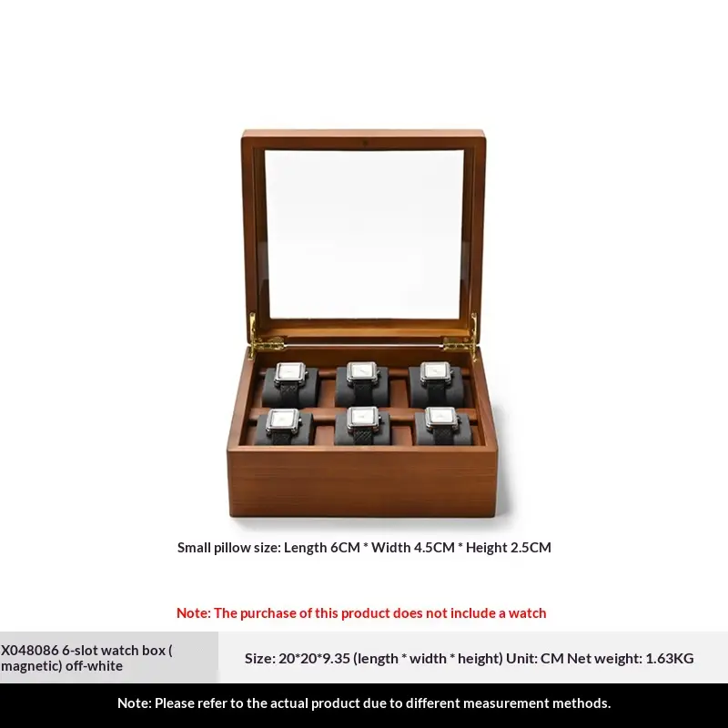 High-end Solid-wood Watch Storage Box For Collecting And Displaying Wristwatches