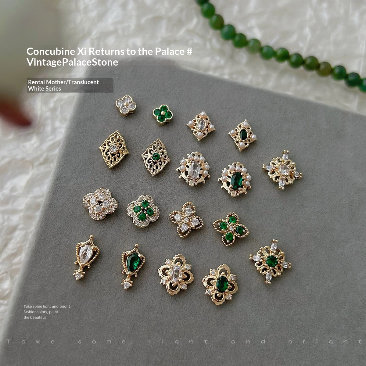Wearable Nail Rhinestones For Manicure Decorations - imagen 1
