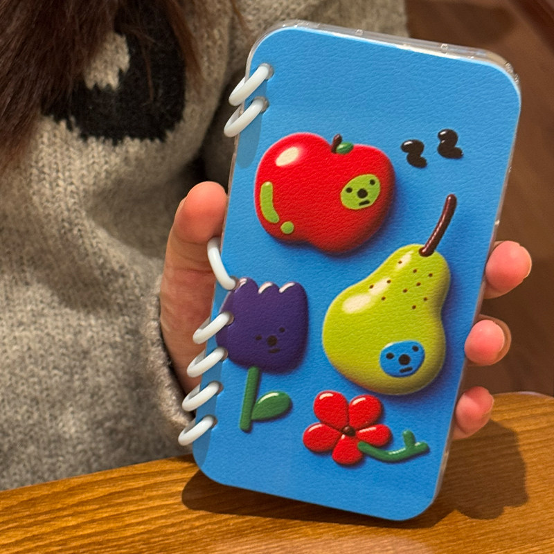 Original Sleepy Fruit Flip Phone Case