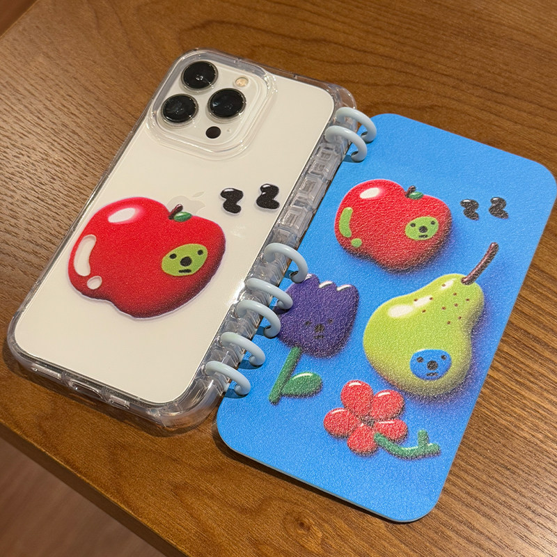 Original Sleepy Fruit Flip Phone Case