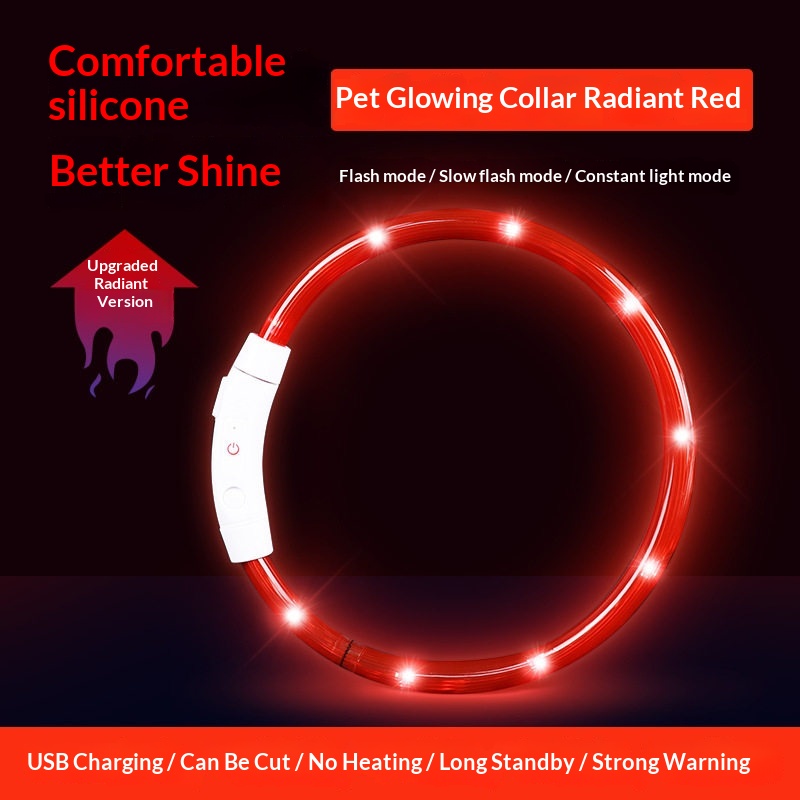 Nighttime Dog-Walking Pendant Light A Tiny Anti-Lost Accessory For Your Furry Friend