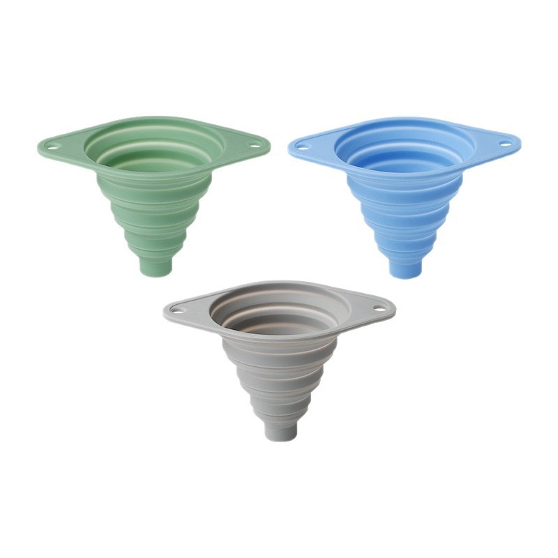 Household Kitchen Long-neck Plastic Funnel With Large And Small Diameters