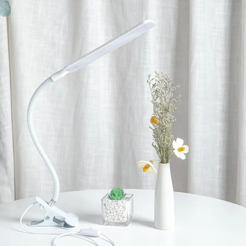 Clip-on LED Plug-in Desk Reading Bedroom Bedside