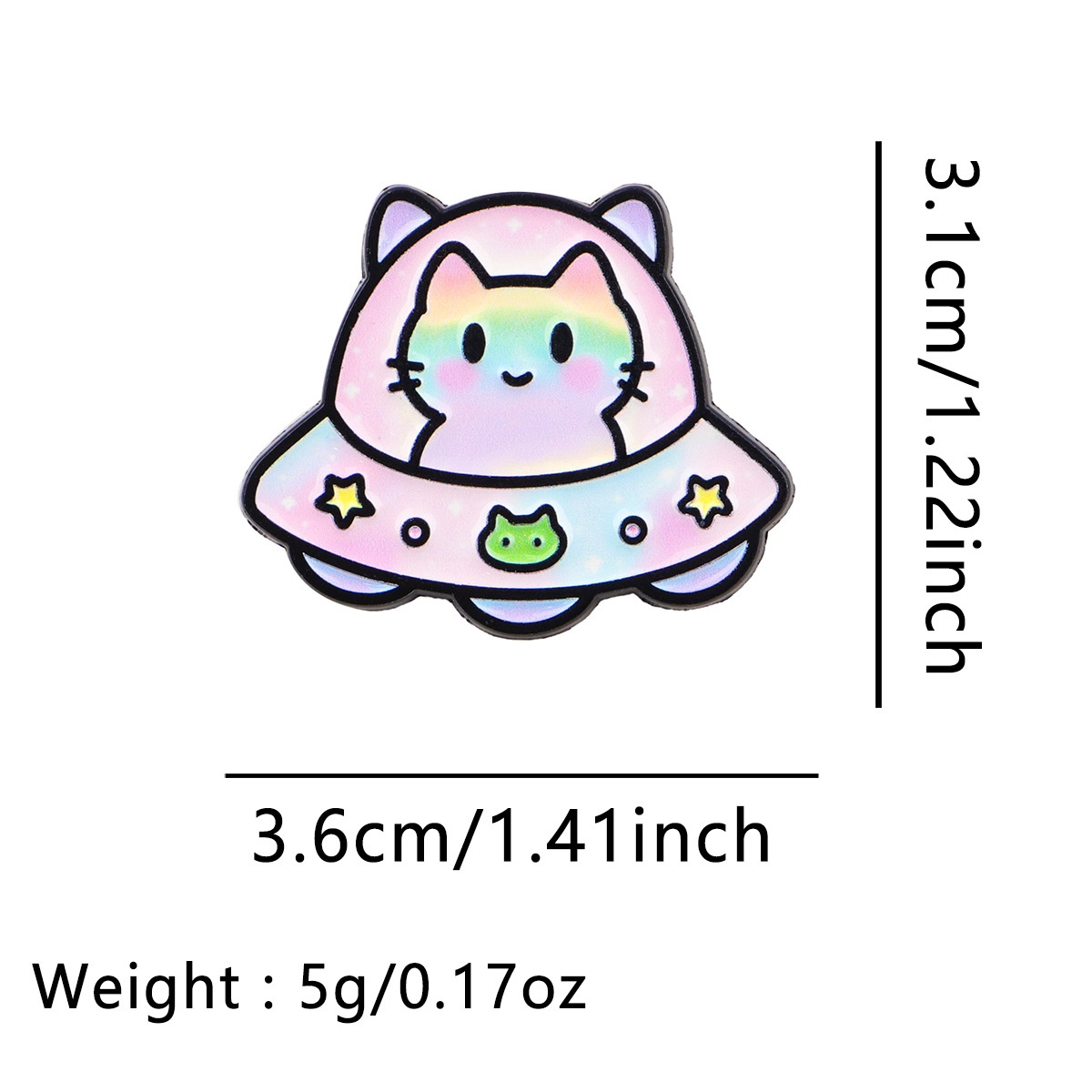 Cat Mi Quotes Brooch Badge For Clothing And Backpacks Stylish Accessories