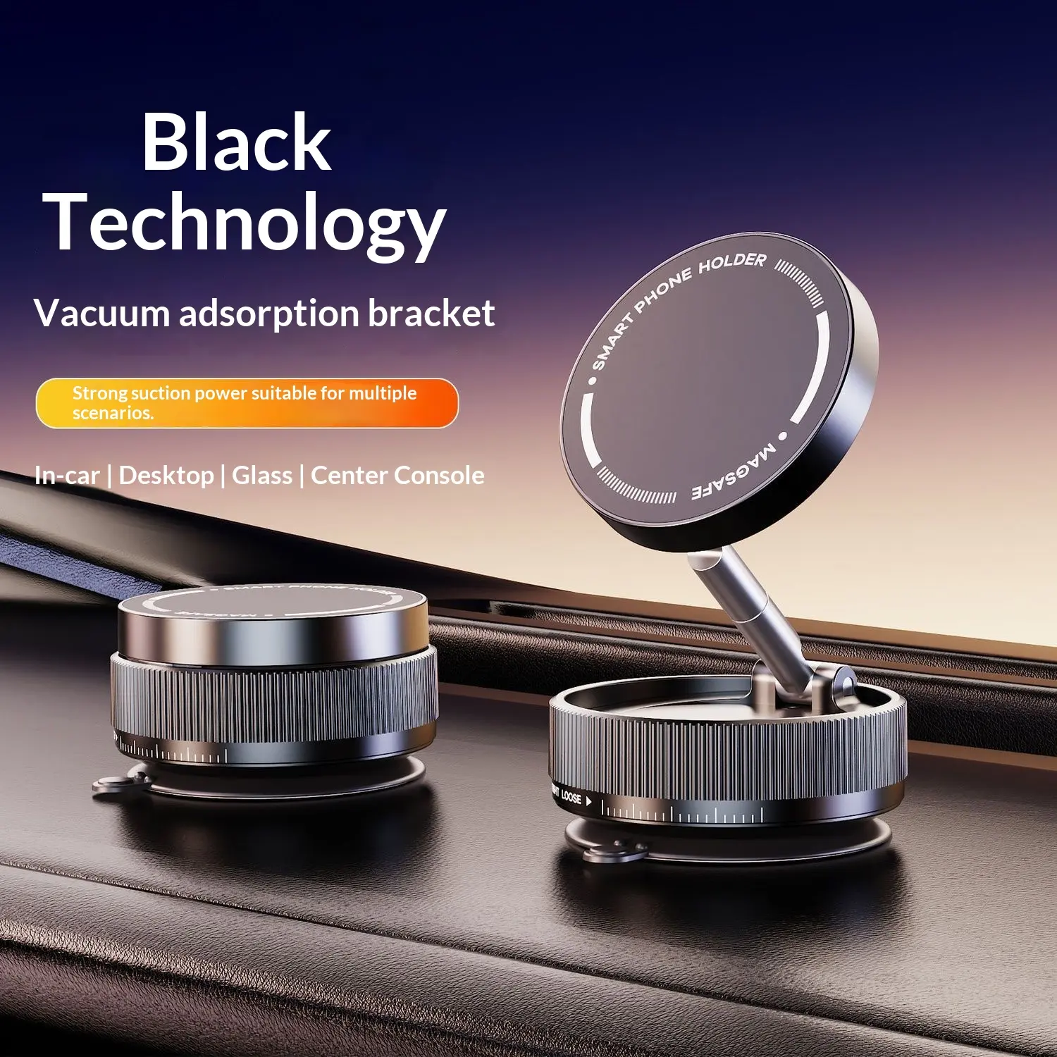 Convenient Desktop Magnetic Navigation Car Phone Charger