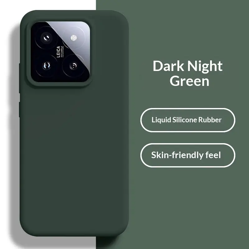 Drop Protection Liquid Silicone Phone Case