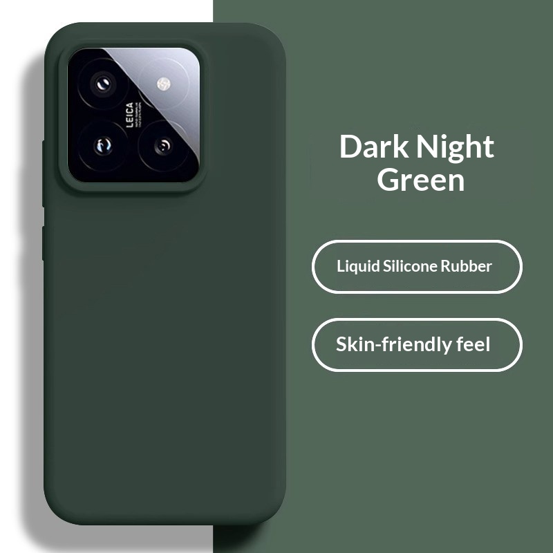 Drop Protection Liquid Silicone Phone Case