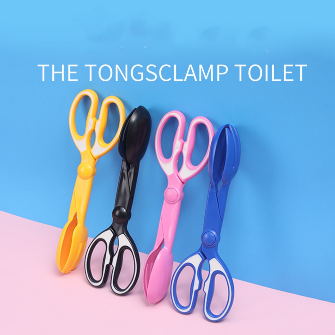 Solid Color Portable Dog Toilet Holder Pet Clip