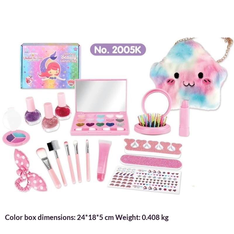 Cross-border Girls Cosmetics And Nail Art Set