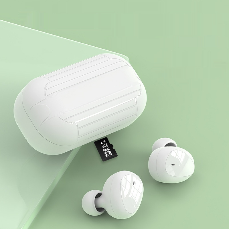 All-in-one MP3 Player With Card Slot And In-ear Design