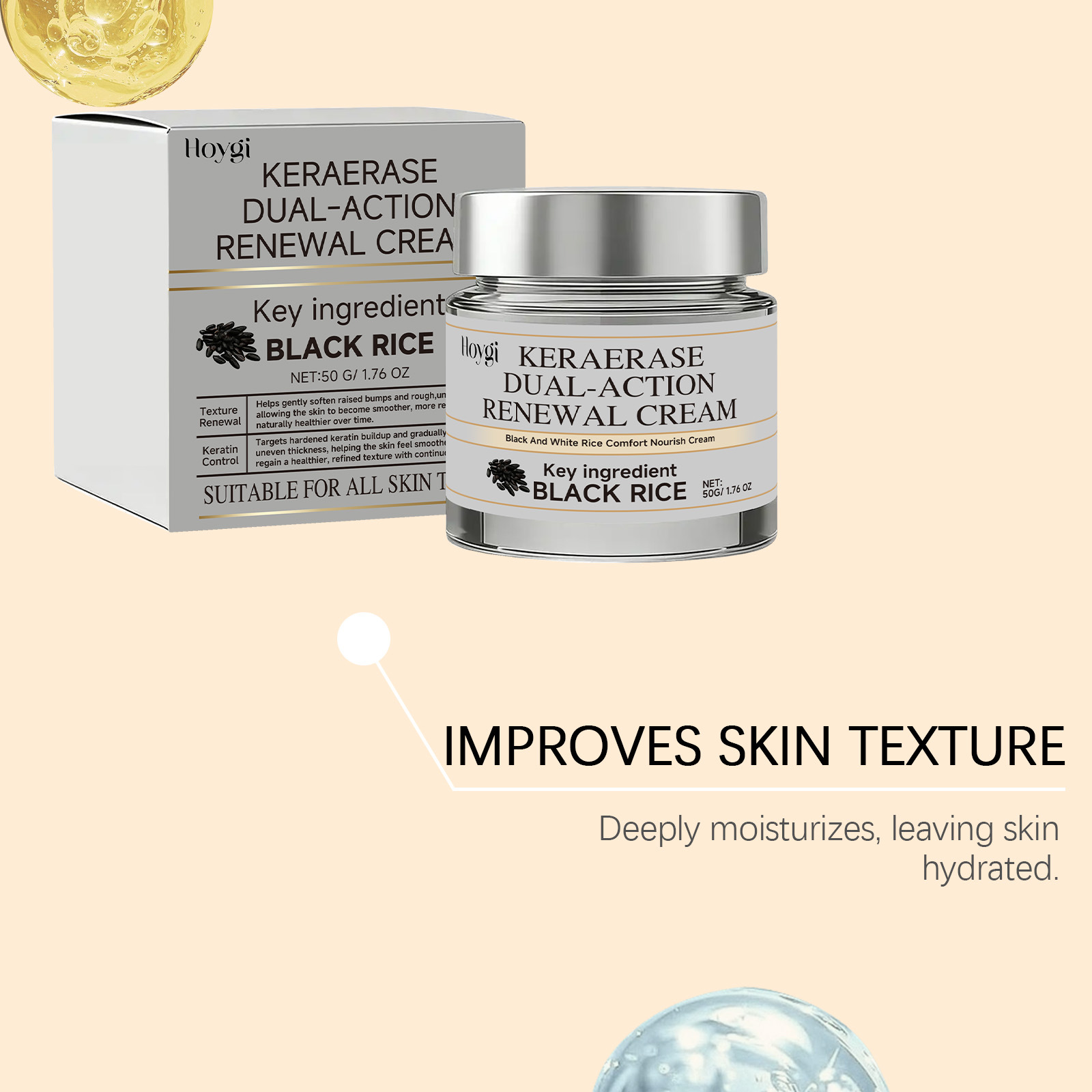Keraerase Dual-Action Renewal Cream