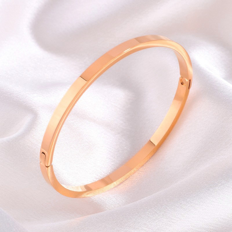 Stainless Steel DIY Engraved Name Trendy European And American-style Bracelet