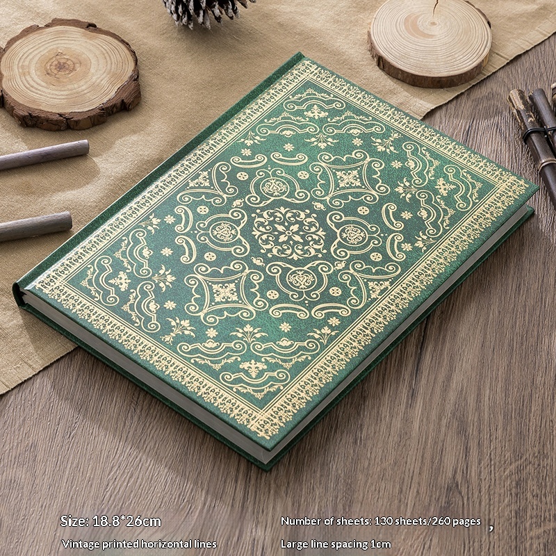 B5 High-appearance Luxurious Vintage Notebook 4