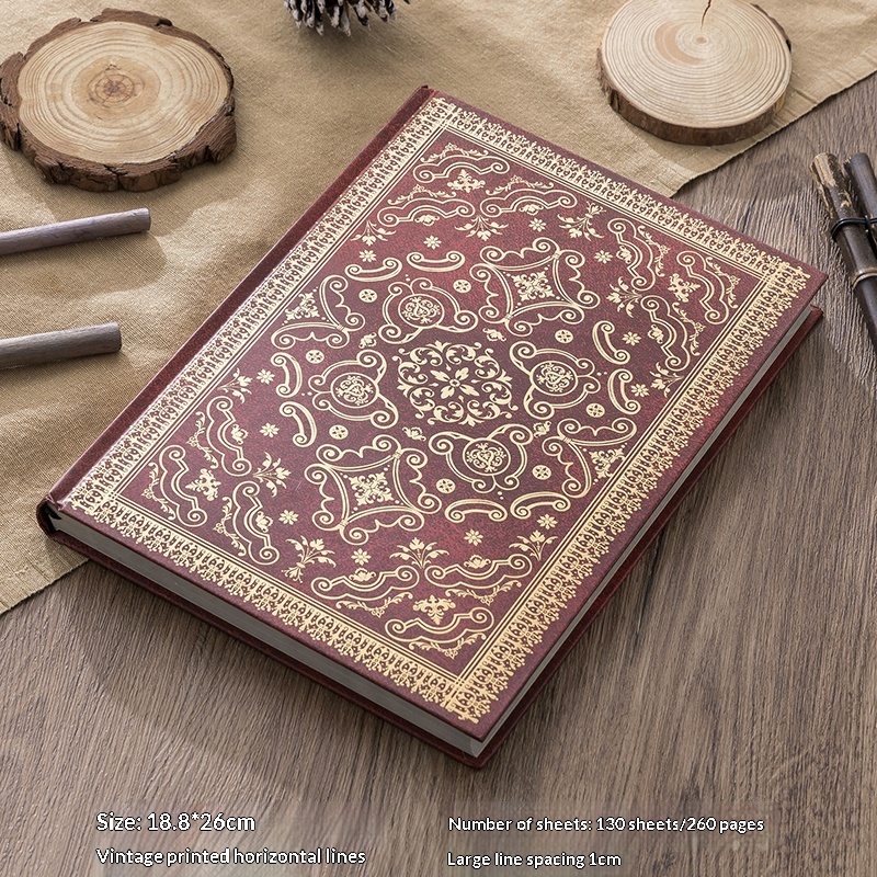 B5 High-appearance Luxurious Vintage Notebook 5