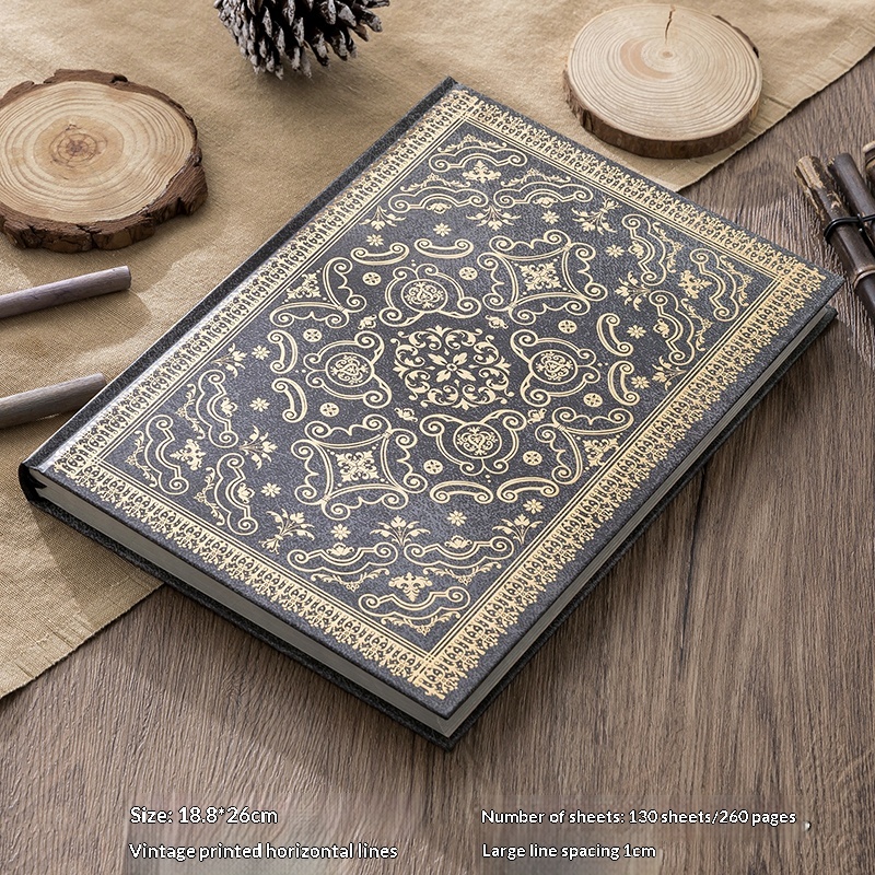 B5 High-appearance Luxurious Vintage Notebook 2