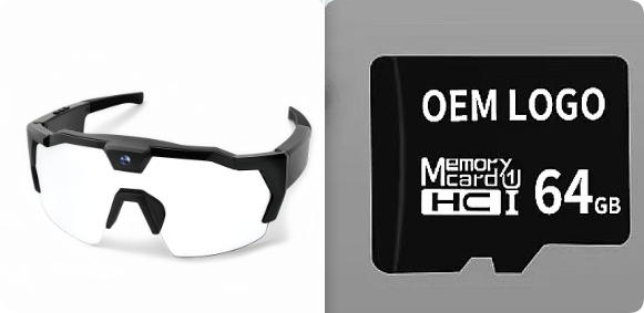 AI Smart Riding Glasses With Camera