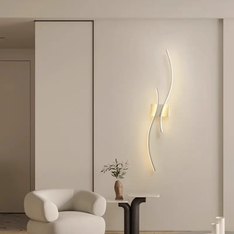 Long Minimalist Wall Sconce Bedroom Or Hallway