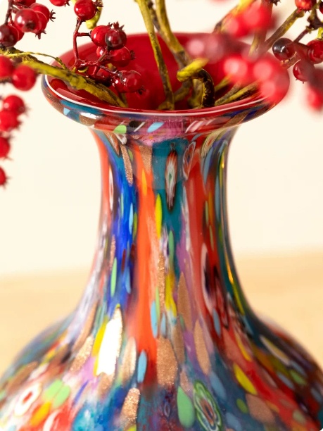 Handmade Glass Vase Decorative Ornament (vase-34.5x22x22CM)