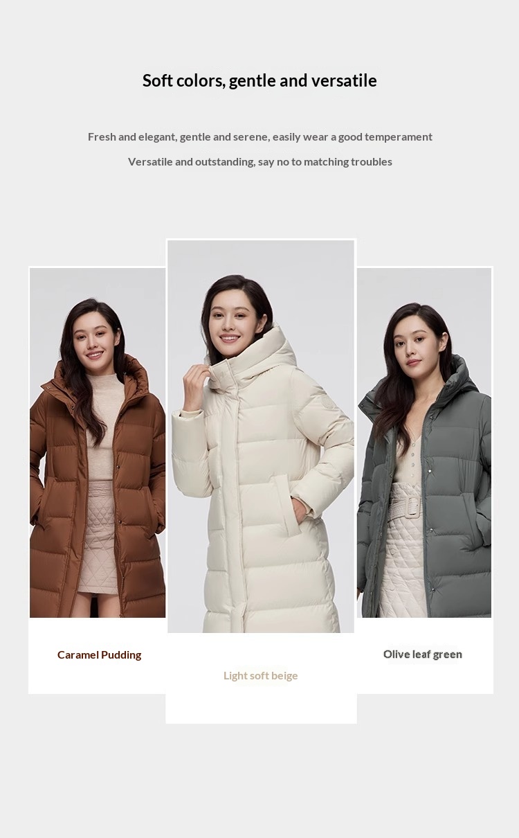 Fashionable Off-season Duck Down Puffer Coat That Flatters Your Figure And Falls Below The Knee 1633d6a3 320e 453c B340 Ccdbae5da760 Trans